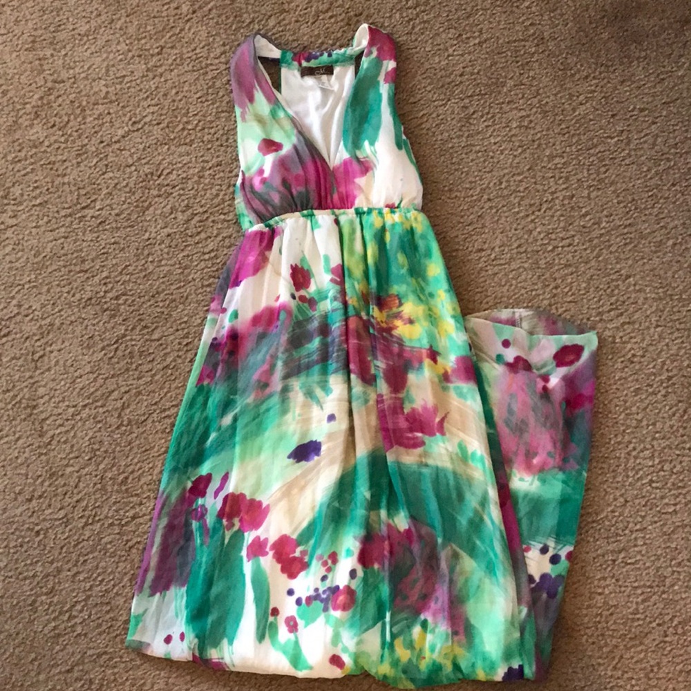 🎉HP🎉 Beautiful floral maxi dress